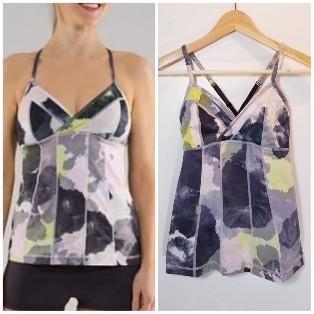 Lululemon Full Eagle Watercolor
Cross front tank